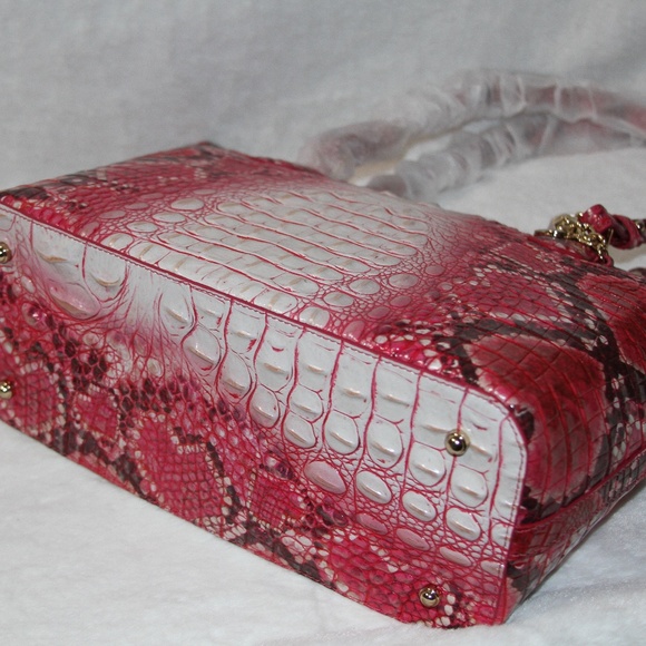 NWT BRAHMIN Medium Asher Tote Leather Heart Bag Purse - Picture 5 of 7